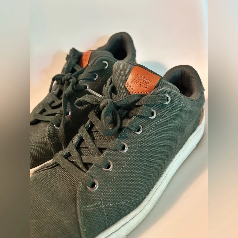 Toms Forest Green TRVL Lite 2.0 Men's Sneakers sz 9 - Picture 5 of 9